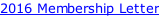 2016 Membership Letter
